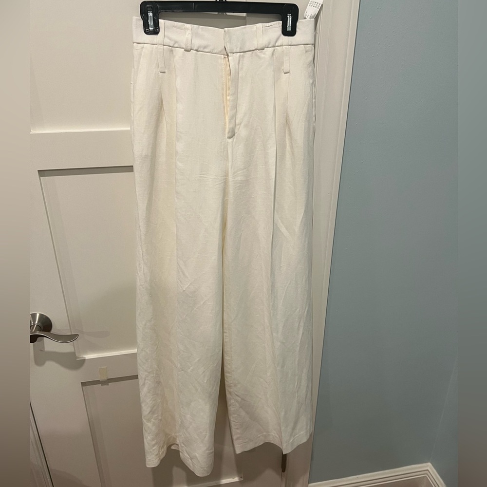 ZARA linen trousers in size S.